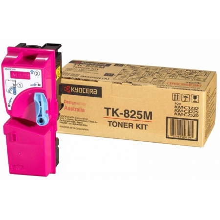 тонер kyocera km-c2520/c2525e/c3225/c3232/3232e/c4035e magenta (tk-825m) 7000стр (о)