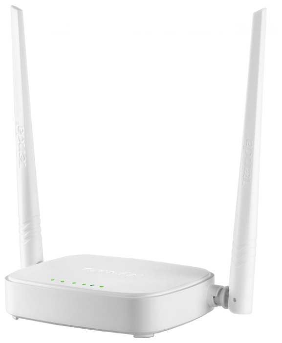 маршрутизатор tenda n301 802.11n/b/g 300mbps, 3x10/100 lan, 1x10/100 wan, две внешние антенны 5dbi