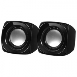 колонки sven 120 (2.0) 2х2,5вт черные