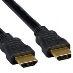 кабель hdmi (19m/19m) 1.8 м (пакет) v1.4, экранированный, позолоченные контакты, черный (gembird cc-hdmi4-6)