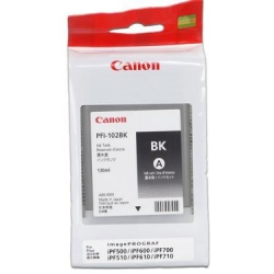 картридж canon pfi-102bk для ipf-500/600/700 black