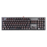 клавиатура a4 bloody b800 серый/черный usb gamer led(b800)