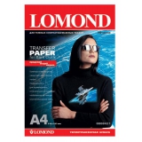 бумага lomond a4 140г/м2 10л термотрансфер для темной ткани (0808421)