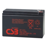 аккумулятор для ибп, 12v, 7.2ah gp1272 f2 (csb)