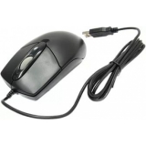 Мышь A4TECH OP-720 черный оптическая (1200dpi) USB (3but)