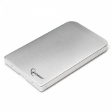 Корпус внешний для HDD 2.5" Gembird EE2-U2S-41-S, SATA, USB 2.0, серебро (металический корпус)