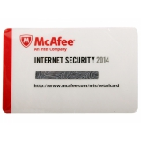 Лицензия McAfee Internet Security 2014 - eCard- 1 User 1 year (QFMIS149EC1RAO)