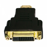 Переходник HDMI/DVI (19M/25F) позолоченные контакты (Gembird A-HDMI-DVI-3)